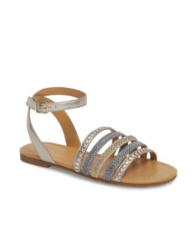 Jack Rogers Hannah Braided Embellished Sandal