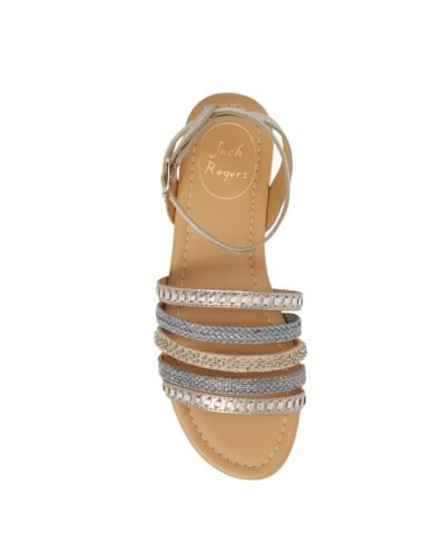 Jack Rogers Hannah Braided Embellished Sandal