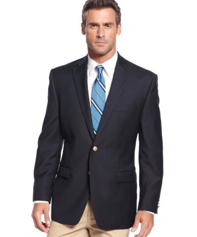 Lauren Ralph Lauren Big and Tall Total Comfort Blazer