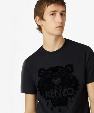 Kenzo Men's Tiger Flock T-Shirt