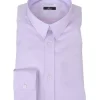 Versace Collection Men City Fit Dress Shirt Lilac