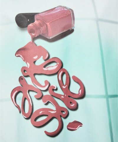 Loewe Nail Polish T-shirt in Cotton