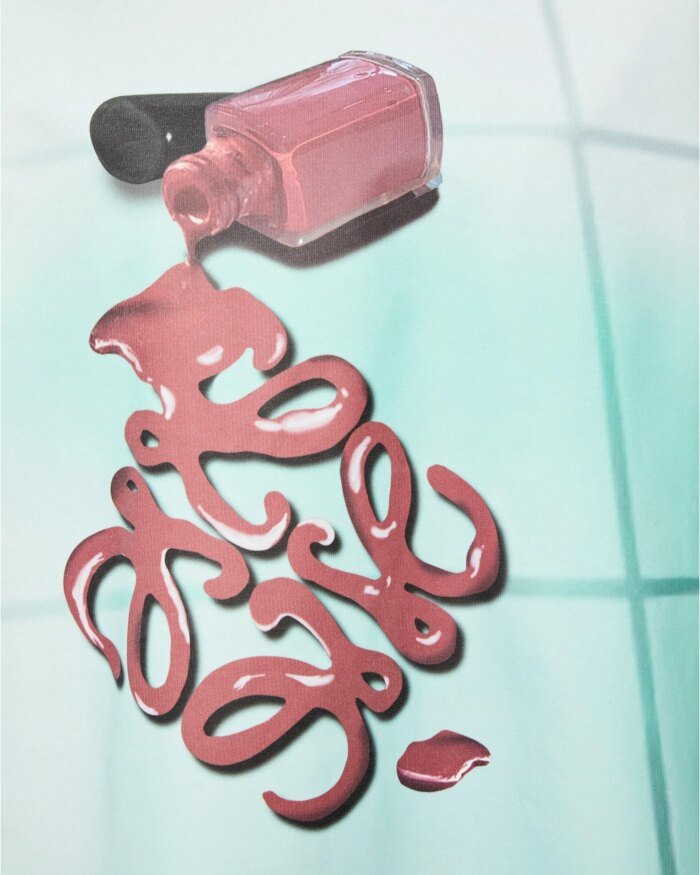 Loewe Nail Polish T-shirt in Cotton