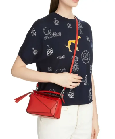 Loewe Puzzle Mini Calfskin Leather Bag