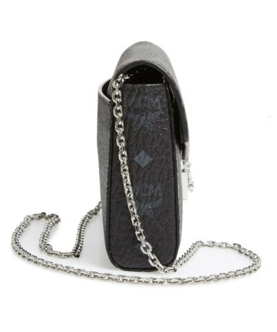 MCM Millie Monogrammed Leather Crossbody Bag