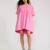 Cynthia Rowley Bree T-Shirt Dress, Neonp