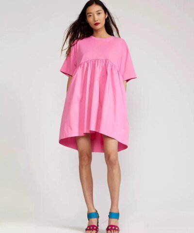 Cynthia Rowley Bree T-Shirt Dress, Neonp