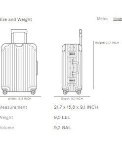 Rimowa Original Cabin, Mars