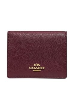 Coach Ott Color Block Small Snap Wallet