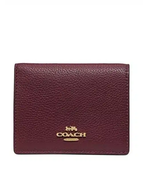 Coach Ott Color Block Small Snap Wallet