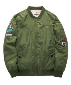 Asstseries Men's Military Bomber Jacket