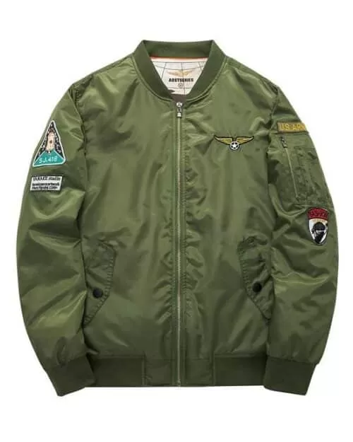 Asstseries Men's Military Bomber Jacket