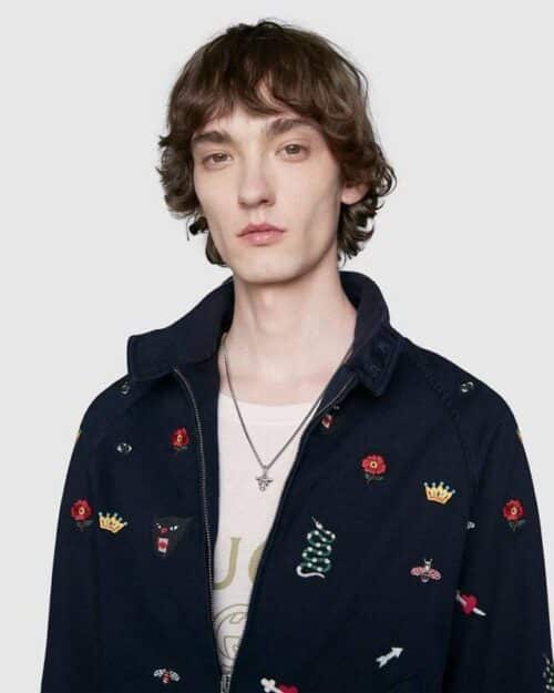 Gucci Anger Forest Bull's Head Necklace