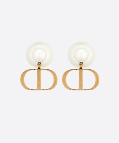 Dior Tribales Earrings, Antique Gold