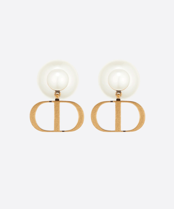 Dior Tribales Earrings, Antique Gold