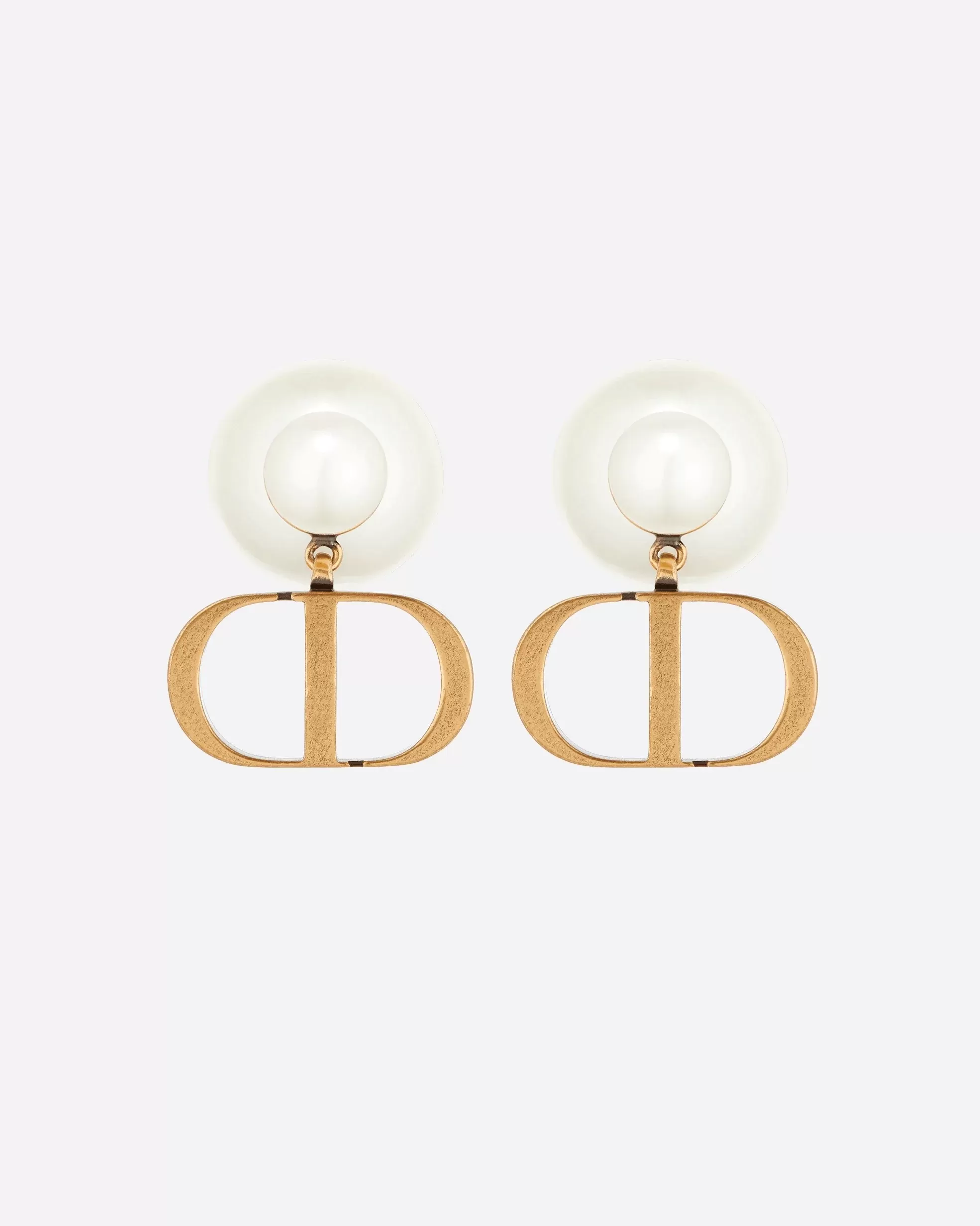 Dior Tribales Earrings, Antique Gold