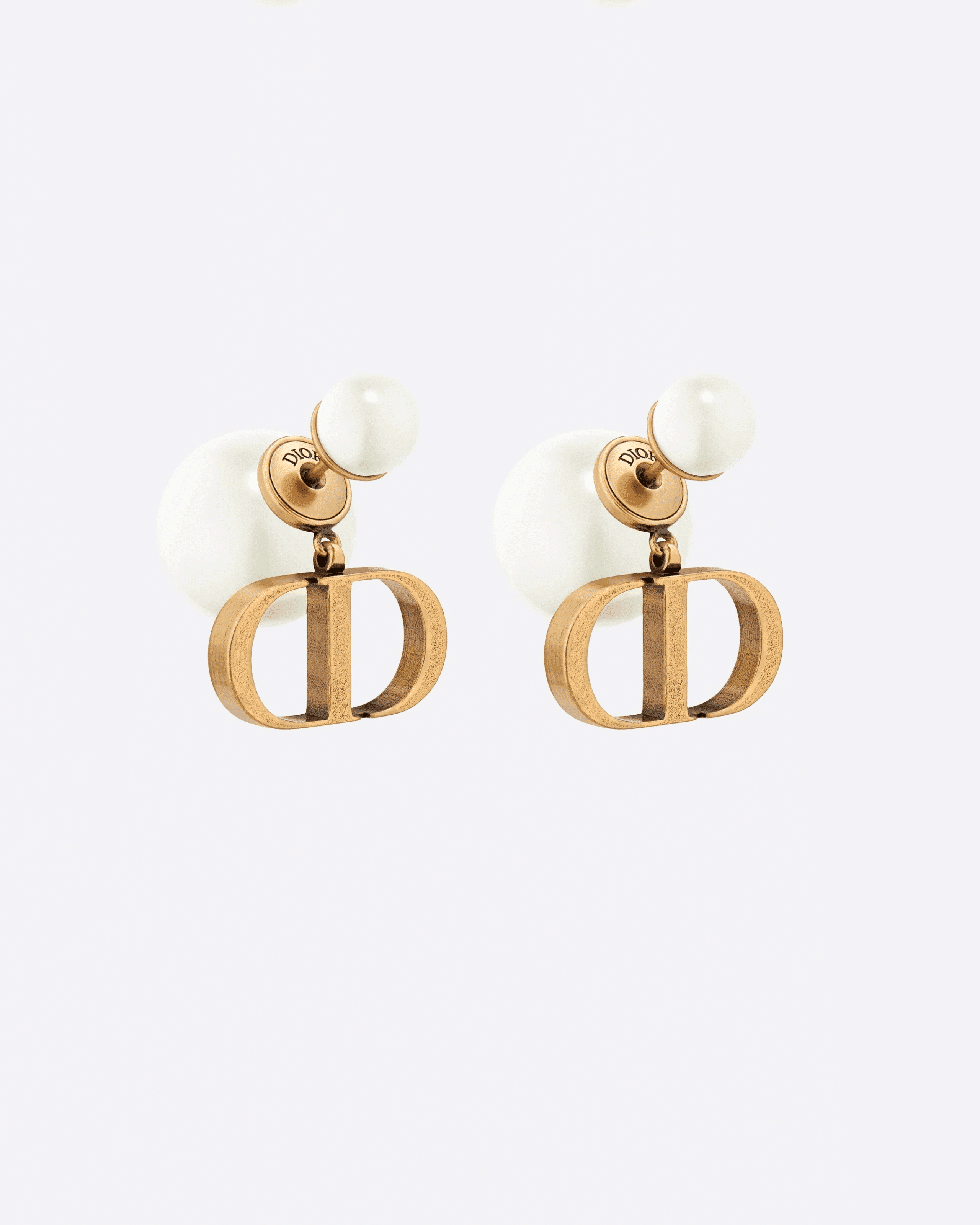 Dior Tribales Earrings, Antique Gold