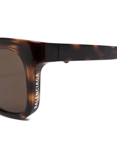 Balenciaga Brown Side D-Frame 0151S Sunglasses