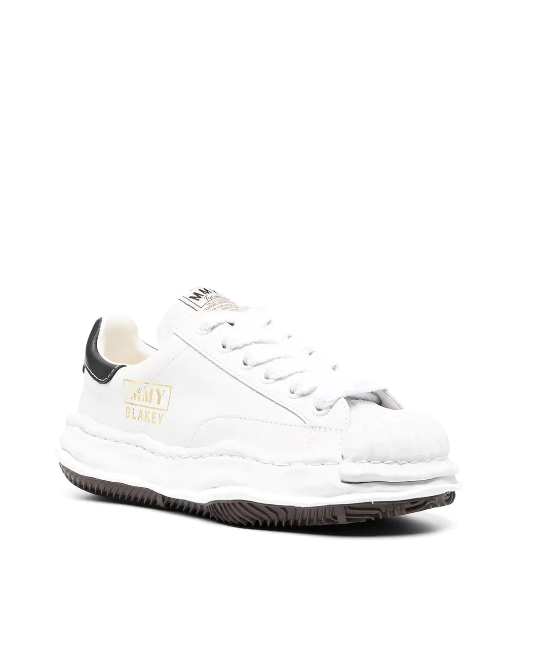 Maison Mihara Yasuhiro Blakey Low-Top Sneakers In White