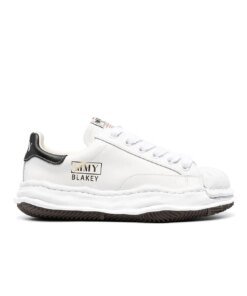 Maison Mihara Yasuhiro Blakey Low-Top Sneakers In White