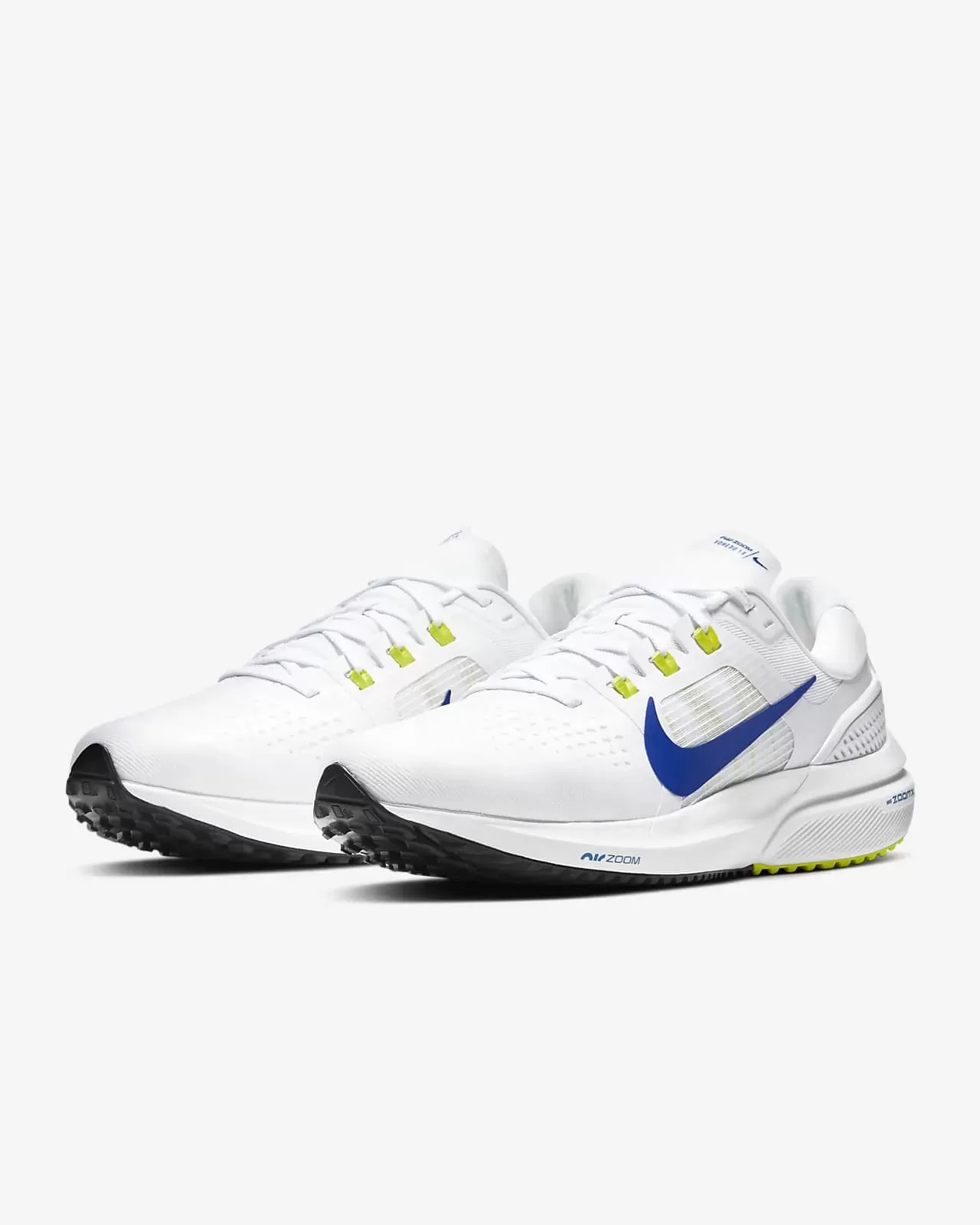 Nike Air Zoom Vomero 15 Running Shoes, White Racer Blue