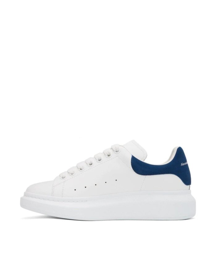Alexander McQueen Men's Platform Sneaker, Blue White