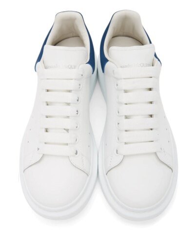 Alexander McQueen Men's Platform Sneaker, Blue White