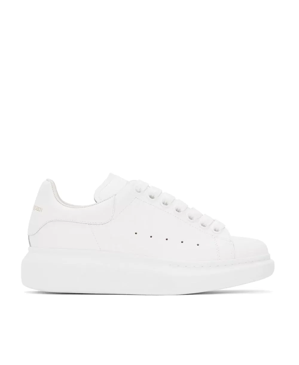 Alexander McQueen Women's White Oversized Sneakers