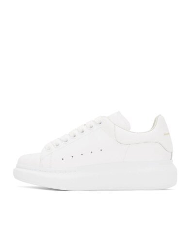 Alexander McQueen Women's White Oversized Sneakers