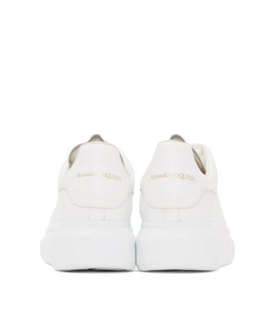 Alexander McQueen Women's White Oversized Sneakers