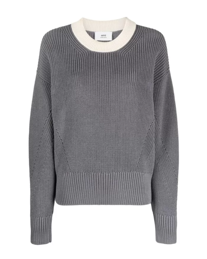 Ami Paris Crew Neck Jumper