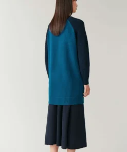COS Raglan-Sleeved Wool-Alpaca Dress