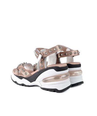 Ash DEAN Rose Gold Wedge Trainer Sandals