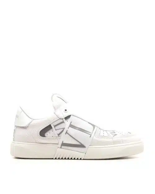 Valentino Men's VL7N Sneaker In Banded Calfskin Leathers