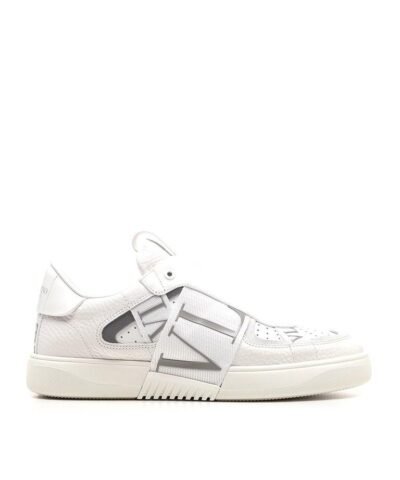 Valentino Women's VL7N Sneaker In Banded Calfskin Leathers