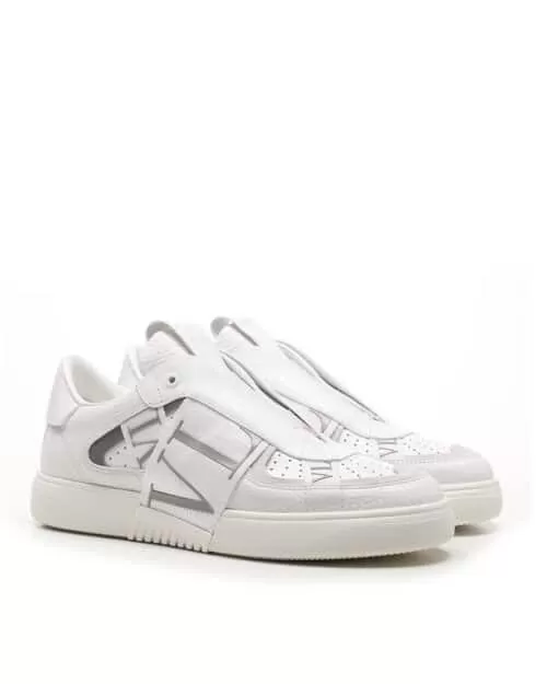 Valentino Women's VL7N Sneaker In Banded Calfskin Leathers