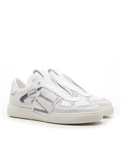 Valentino Men's VL7N Sneaker In Banded Calfskin Leathers