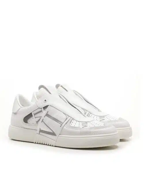 Valentino Men's VL7N Sneaker In Banded Calfskin Leathers