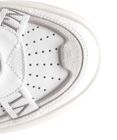 Valentino Men's VL7N Sneaker In Banded Calfskin Leathers