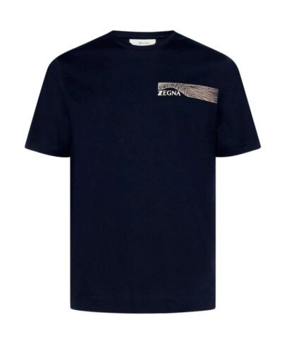 Z Zegna Logo Print T-Shirt