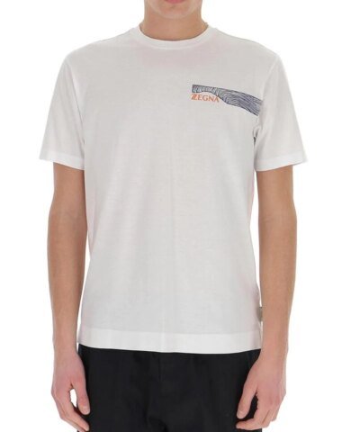 Z Zegna Logo Print T-Shirt