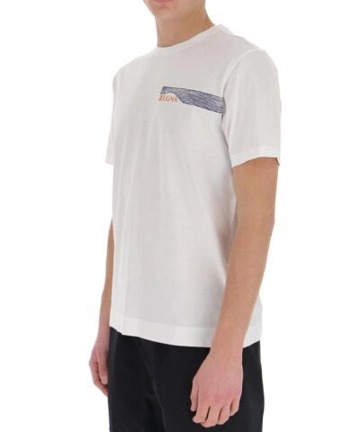 Z Zegna Logo Print T-Shirt