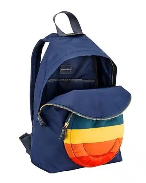 Anya Hindmarch Night Sky Nylon Backpack Chubby Wink