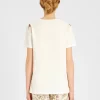 Max Mara Printed Cotton Jersey T-Shirt, White