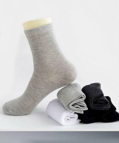 Socks Teams Men's 5-Pack Cotton Casual Crew Socks