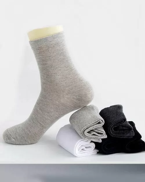 Socks Teams Men's 5-Pack Cotton Casual Crew Socks