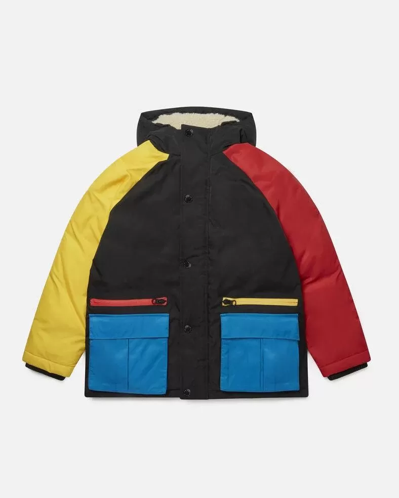 Stella McCartney Colorblock Puffer Jacket