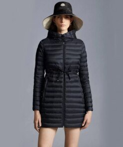 Moncler Barbel Long Down Jacket