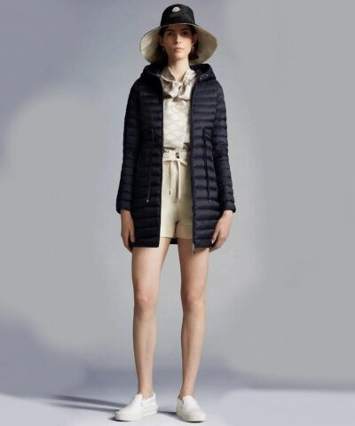 Moncler Barbel Long Down Jacket