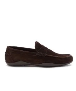 Harrys of Londo Basel Kudu Suede Espresso Loafers